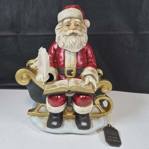 WACO MELODY IN MOTION SANTA WRITING 1996 NO MUSIC OR MOVEMENT.